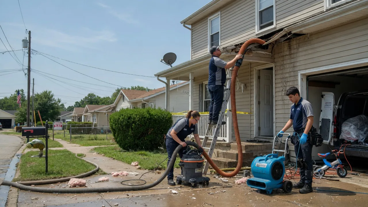 Water Damage Restoration in Wellington, OH near me